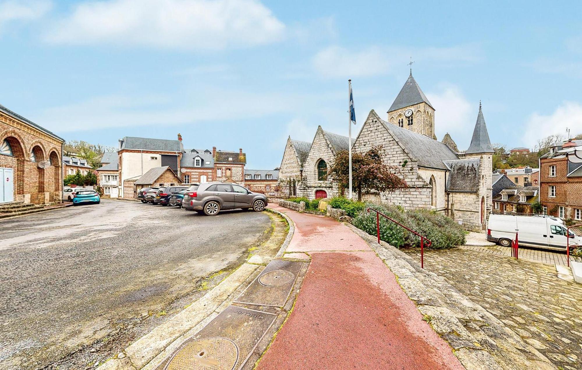 Appartement Hotel De France Veules-les-Roses Exteriör bild